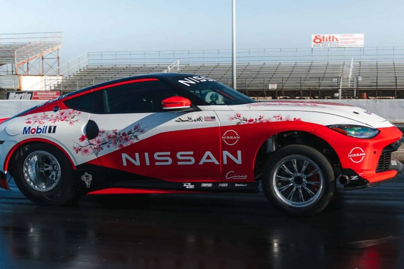 431499-nissan-z-drag-car-world-record | این فرزترین و سریع‌ترین مدل خودرو نیسان Z در دنیا است