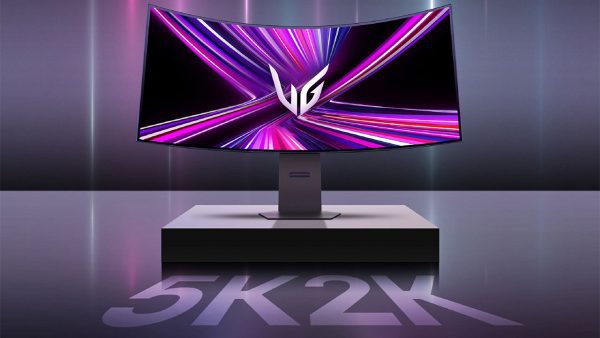 lg-ultragear-gx9-flat-to-curved-gaming-monitor | ال‌جی از مانیتور گیمینگ انقلابی UltraGear GX9 با قابلیت تغییر انحنا رونمایی کرد