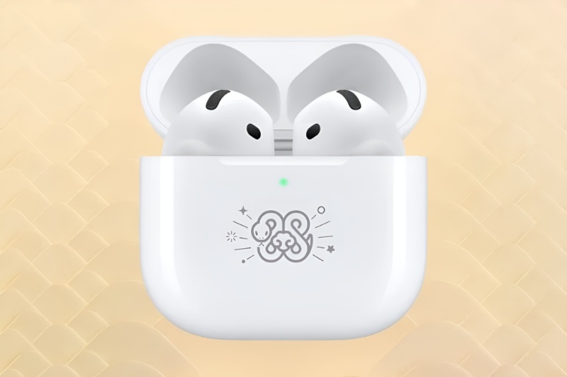 432263-apple-special-version-china-year-snake-airpods-4 | اپل به‌مناسبت سال مار، نسخه ویژه ایرپاد ۴ را معرفی کرد