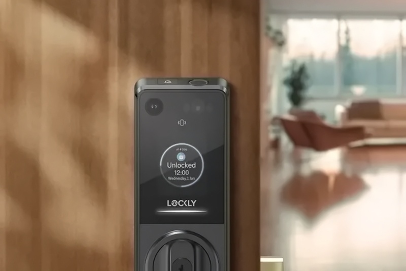 432454-lockly-vision-prestige-video-smart-lock-uwb | شرکت لاکی‌لی یکی از نوآورانه‌ترین قفل‌های دیجیتالی را درCES 2025 رونمایی کرد