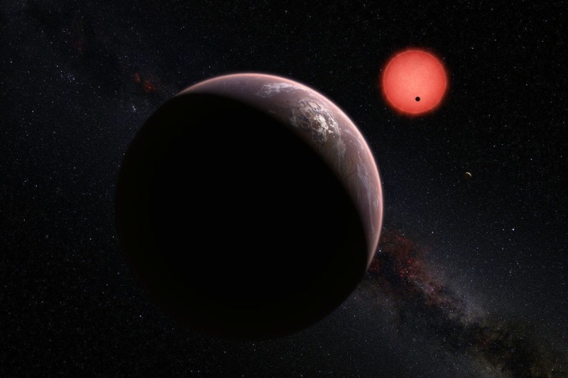 432507-trappist1b-exoplanet-carbon-dioxide-atmosphere | سیاره بالقوه سکونت‌پذیر تراپیست ۱ بی ممکن است جو غنی از دی‌اکسید کربن داشته باشد