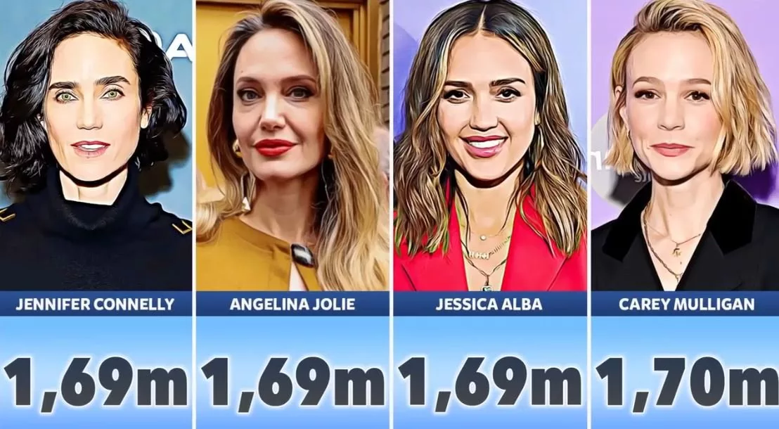 height-comparison-of-hollywood-actres | روزیاتو: از نیکول کیدمن تا ناتالی پورتمن؛ قد زنان سلبریتی هالیوود چقدر است؟ + ویدیو