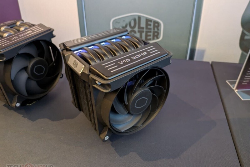 432727-cooler-master-air-coolers-resembling-engine-blocks-ces2025 | خنک‌کننده جدید کولرمستر شبیه موتور خودروها است!