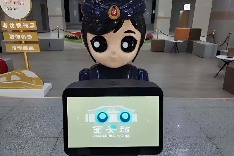 433466-china-first-ai-railway-robot | شیائوتی معرفی شد؛ ربات هوشمند چینی برای راهنمایی مردم در مترو