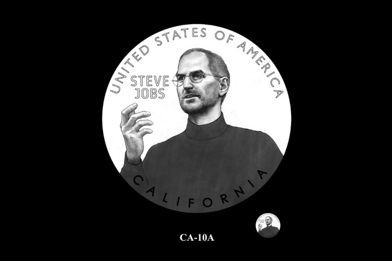 435275-steve-jobs-1-coin-california | تصویر استیو جابز روی سکه یک‌دلاری کالیفرنیا ضرب می‌شود؟