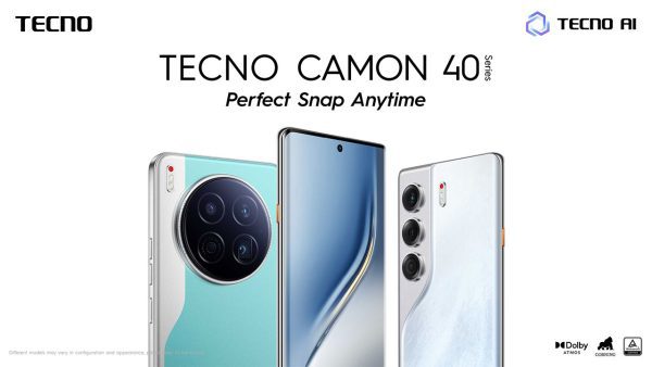 tecno-unveils-camon-40-series | تکنو از سری قدرتمند کامن 40 رونمایی کرد؛ چهار مدل مختلف با دوربین‌های پیشرفته!